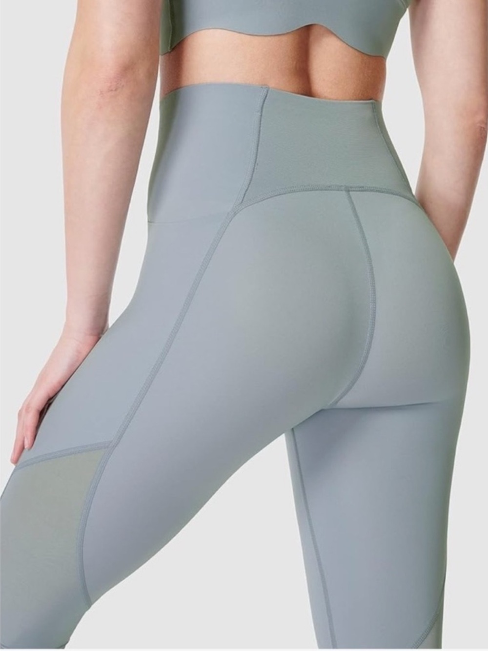 Sweaty Betty light blue leggings - Picture 8 of 8